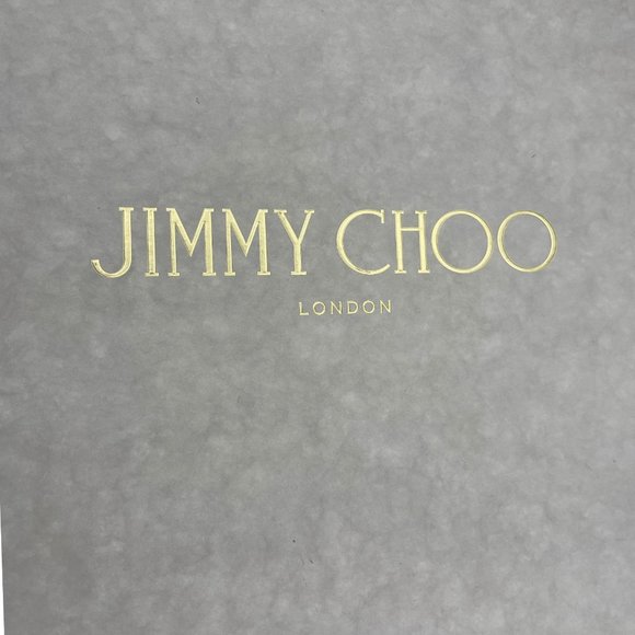 JIMMY CHOO LORETTA BLACK SUEDE ANKLE BOOT, CUT-OUT FRONT & GOLD-TONED BUTTONS - Picture 14 of 15